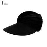 New Hat Women Summer Sun Visor Hat Women Girls Anti-UV Elastic Hollow Top Hat Outdoor Sun Hat Summer Hat Visor Caps For Ladies