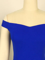 Pbong mid size graduation outfit romantic style teen swag clean girl ideas 90s latina aestheticWomen Dresses Blue Tassels Fringe Sexy Party Off Shoulder Sleevless Elegant Bodycon Long Cocktail Birthday Outfits Celebrate New