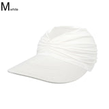New Hat Women Summer Sun Visor Hat Women Girls Anti-UV Elastic Hollow Top Hat Outdoor Sun Hat Summer Hat Visor Caps For Ladies