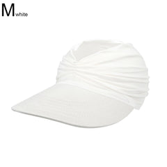 New Hat Women Summer Sun Visor Hat Women Girls Anti-UV Elastic Hollow Top Hat Outdoor Sun Hat Summer Hat Visor Caps For Ladies