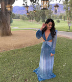 Pbong mid size graduation outfit romantic style teen swag clean girl ideas 90s latina aestheticSexy V-Neck Backless Hollow Out Dress Summer Women Lantern Sleeve Club Party Long Maxi Dresses Tunic Beach Cover Up A916