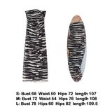 Sexy Strapless Women Summer Dress Y2K Fashion Printed Slim Maxi Beach Dress Elegant Mesh Sleeveless Vacation Party Outfis