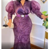 Plus Size African Party Long Dresses for Women New Dashiki Ankara Sequin Evening Gowns Turkey Outfits Robe Africa Clothing