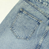 Vintage Denim Skirt Women's A-line Spring Dress New Retro Blue High Waist Slim Mid Length Dress Skirt Street Women Dresses