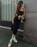 Women's Blue Denim Corset Halter Top Cotton Patchwork Wrap Adjustable Zipper Undershirt Suspender Vest Female Streetwear