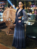 Pbong mid size graduation outfit romantic style teen swag clean girl ideas 90s latina aestheticSexy V-Neck Backless Hollow Out Dress Summer Women Lantern Sleeve Club Party Long Maxi Dresses Tunic Beach Cover Up A916