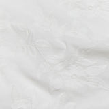 New Women's Dress Sexy A Line White Lace Embroidery Dress Mini Ruffle Summer Holiday Party Dress High Quality