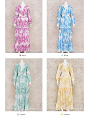 Sexy V-Neck Backless Hollow Out Dress Autumn Women Lantern Sleeve Club Party Long Maxi Dresses Tunic Beach Cover Up Pbong mid size graduation outfit romantic style teen swag clean girl id
