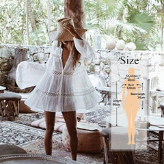 Beach Cover up  White Tunic Woman Bikini Cover-ups Bathing Suit Women Beachwear Swimsuit Cover up Sarong pareo plage Pbong mid size graduation outfit romantic style teen swag clean girl ideas 90s latina aesthetic