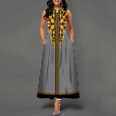 Pbong mid size graduation outfit romantic style teen swag clean girl ideas 90s latina aesthetic Women New Loose Floral Vintage Hole Ruffles Befree Dress Large Big Summer Camis Party Elegant Maxi Dresses Plus Sizes