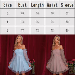 Pbong fashion women's dress summer wrap chest one-shoulder sweet princess dress mesh perspective sexy backless