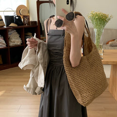Dress Women Sleeveless A-line Holiday Leisure Pure Chic Sexy Elegant Princess Korean Style Sweet Young Lady Ankle-length Vestido