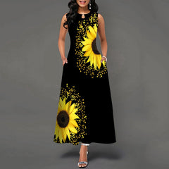 Pbong mid size graduation outfit romantic style teen swag clean girl ideas 90s latina aesthetic Women New Loose Floral Vintage Hole Ruffles Befree Dress Large Big Summer Camis Party Elegant Maxi Dresses Plus Sizes