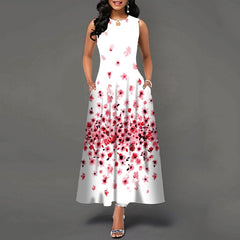 Pbong mid size graduation outfit romantic style teen swag clean girl ideas 90s latina aesthetic Women New Loose Floral Vintage Hole Ruffles Befree Dress Large Big Summer Camis Party Elegant Maxi Dresses Plus Sizes