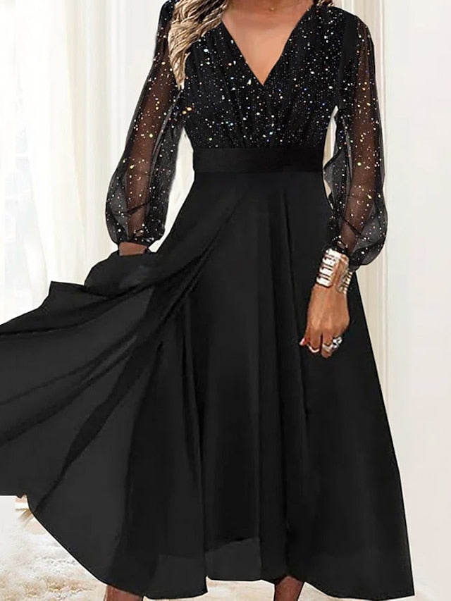 Women's Semi Formal Party Dress Wedding Guest Dress Swing Dress Midi D Pbong Women's Semi Formal Party Dress Wedding Guest Dress Swing Dress Midi D Pbong