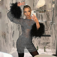 Spicy Girls Punk & Gothic Y2K Year 2000 Barbiecore Masquerade Vacation Dress Women's Costume Vintage Cosplay Dress Carnival