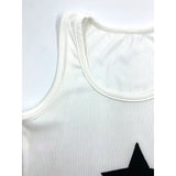 Spicy Girls Punk & Gothic Y2K Year 2000 Tank Top Mini Skirt Women's Japanese Cosplay Costumes White / Black / Gray