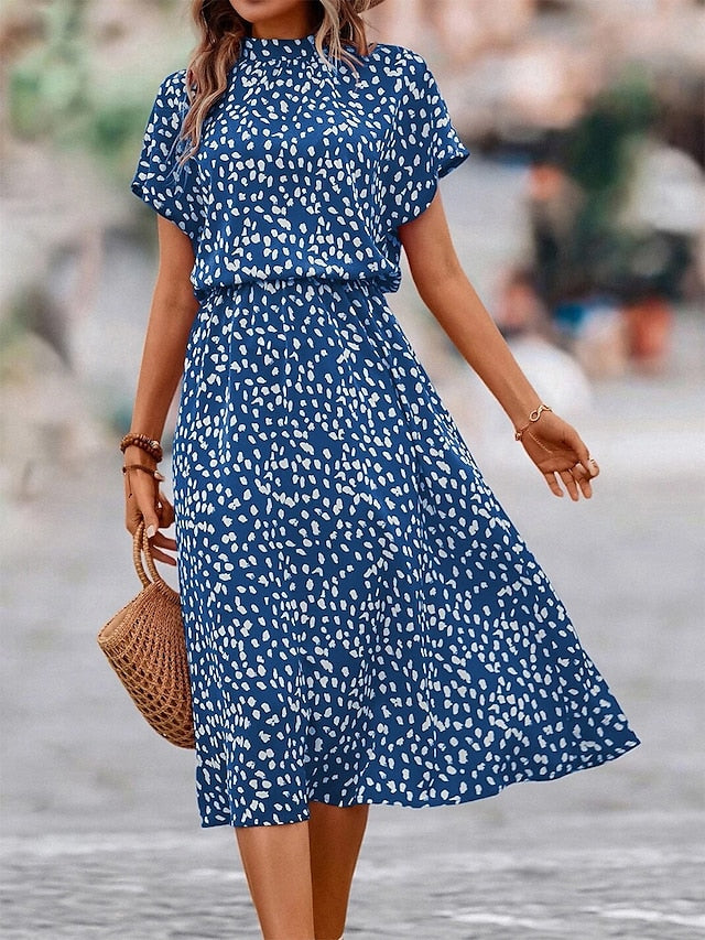 Women's Casual Dress A Line Dress Floral Dress Floral Ditsy Floral Pri