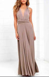 Sexy Long Dress Bridesmaid Formal Multi Way Wrap Convertible Infinity Maxi Dress Navy Blue Hollow Out Party Bandage Vestidos