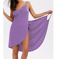 Oufisun Women Plus Size Pareo Beach Cover Up Wrap Dress Bikini Bathing Suit Femme Robe De Plage Beachwear Femme Tunic Kaftan