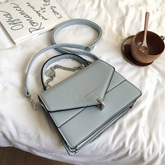 Small Square Bags For Women Messenger Bag Chains Girl's Handbag Casual Wild Lady Shoulder Bag Cross Body Female Bag Black