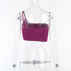 Spicy Girls Y2K Year 2000 Vest Sexy Costumes Women's Japanese Cosplay Costumes White / Yellow / Purple