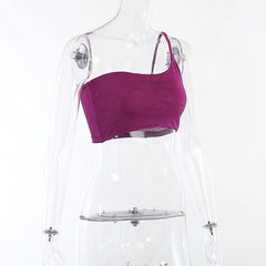 Spicy Girls Y2K Year 2000 Vest Sexy Costumes Women's Japanese Cosplay Costumes White / Yellow / Purple
