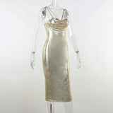 Spicy Girls Sexy Y2K Year 2000 Dress Masquerade Prom Dress Women's Japanese Cosplay Costumes Golden