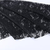 Goth Girl Gothic Lolita Sexy Y2K Year 2000 Masquerade Shawls Women's Costume Vintage Cosplay Party / Evening Shawl Masquerade