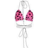 Y2K Vintage Retro Bra Top Women's Costume Vintage Cosplay Party / Evening Club Music Festival Top