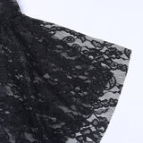 Goth Girl Gothic Lolita Sexy Y2K Year 2000 Masquerade Shawls Women's Costume Vintage Cosplay Party / Evening Shawl Masquerade